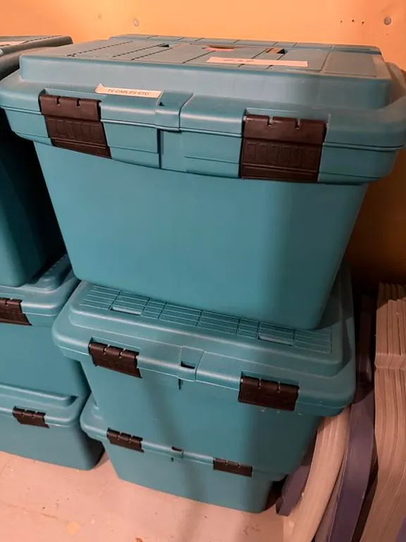 (3) Makita Tote Boxes 17"