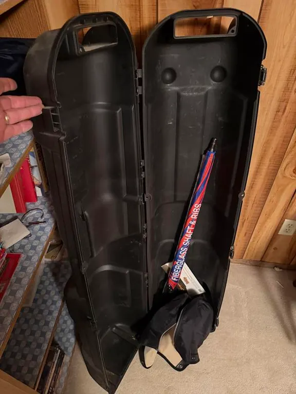 Golf Guard Container and Umbrella