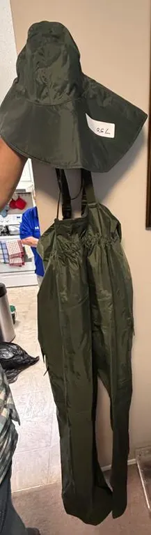 Wetskins Fisherman's XXL Coverall and Hat