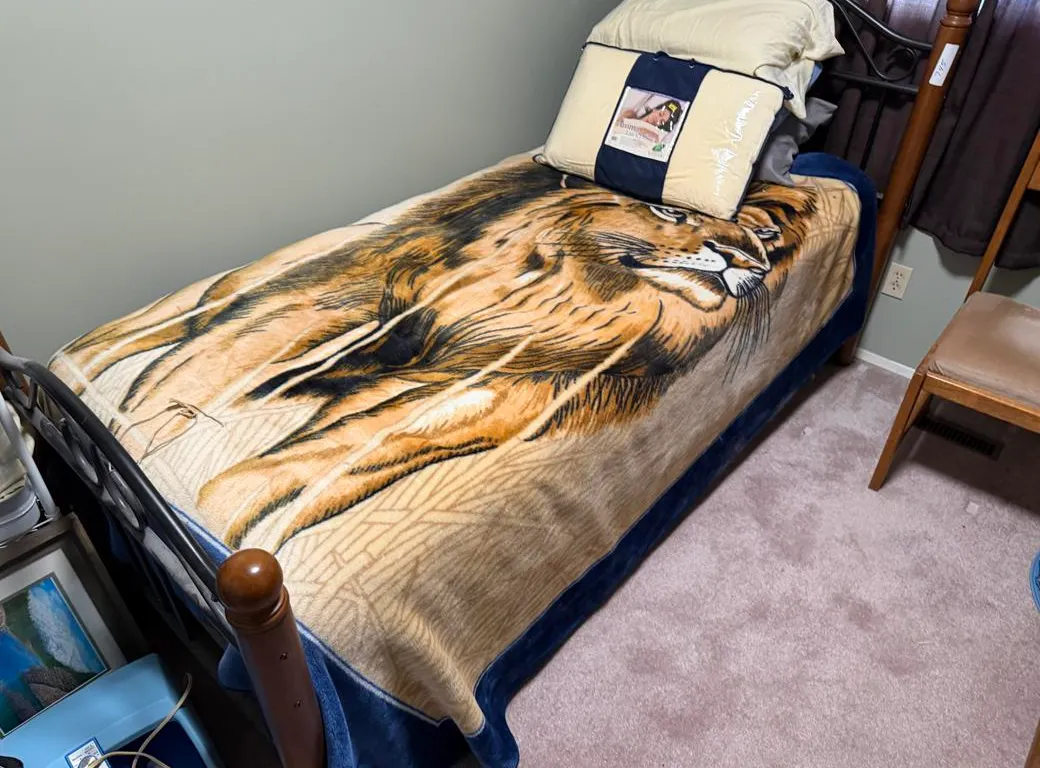 Single Box and Mattress, Metal Head and Ends