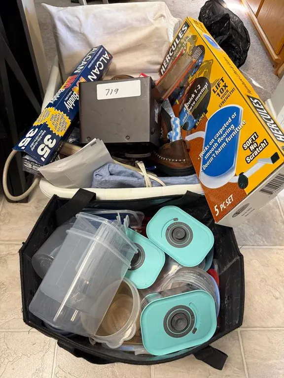 Mover Sliders, Plasticware, Heater & Household