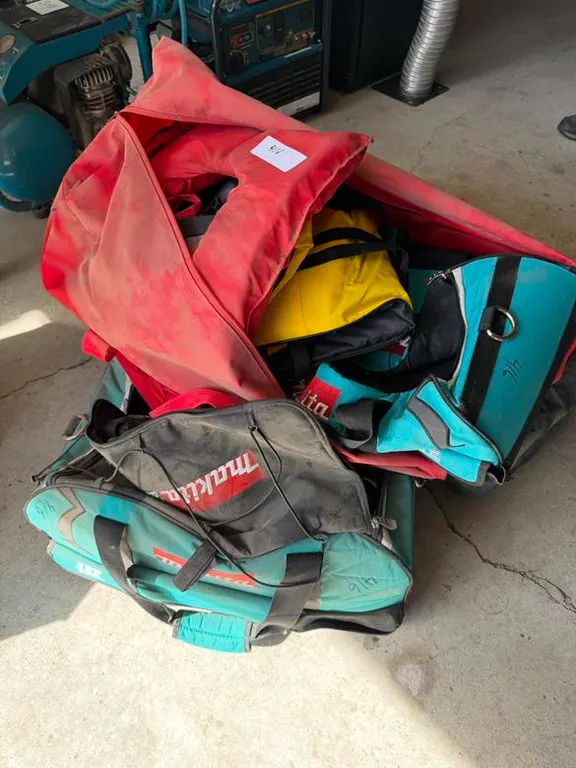 Makita Bags and Life Jackets