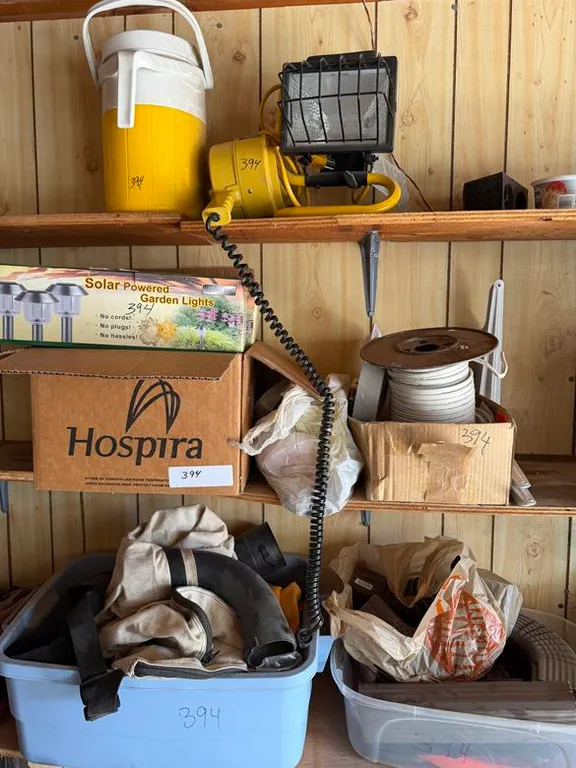 Lamp, Jug, Solar Lights & Hardware