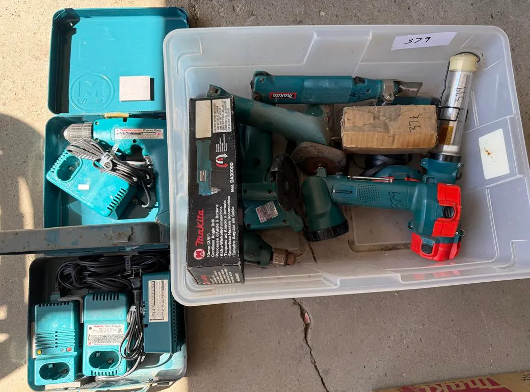 Makita Tool Components and Chargers