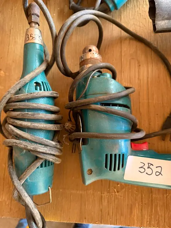 (2) Makita Corded Drills