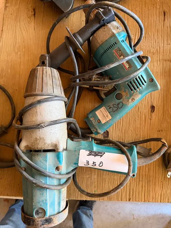(2) Makita Corded Drills