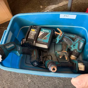 Tub of Makita Various Components