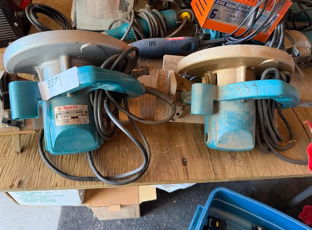 (2) Makita Circular Saws