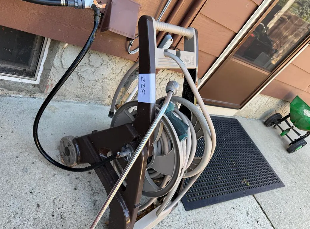 Garden Hose and Reel
