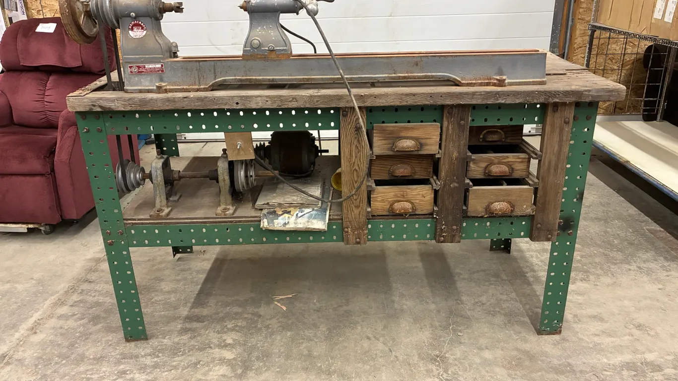 Delta Homecraft Lathe and Bench