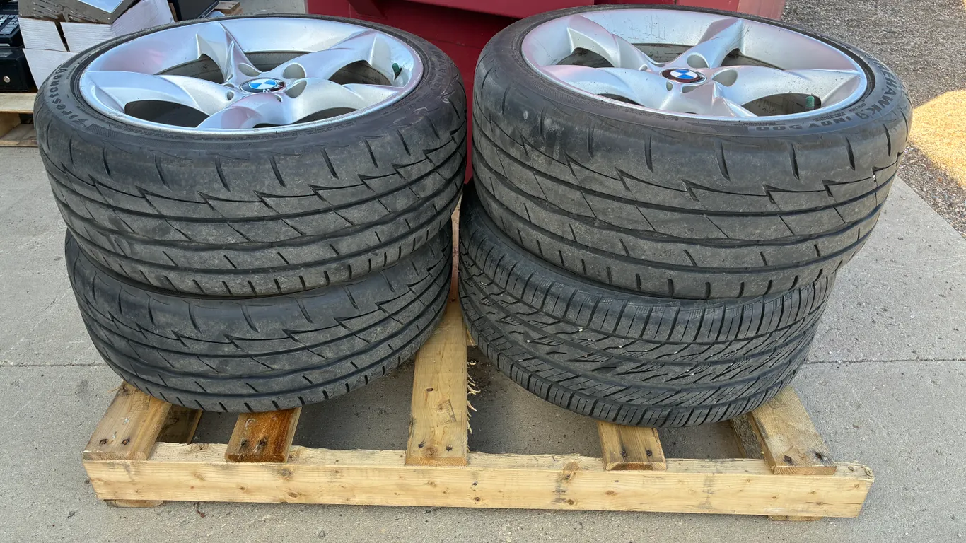 (4) BMW Tires and Rims
