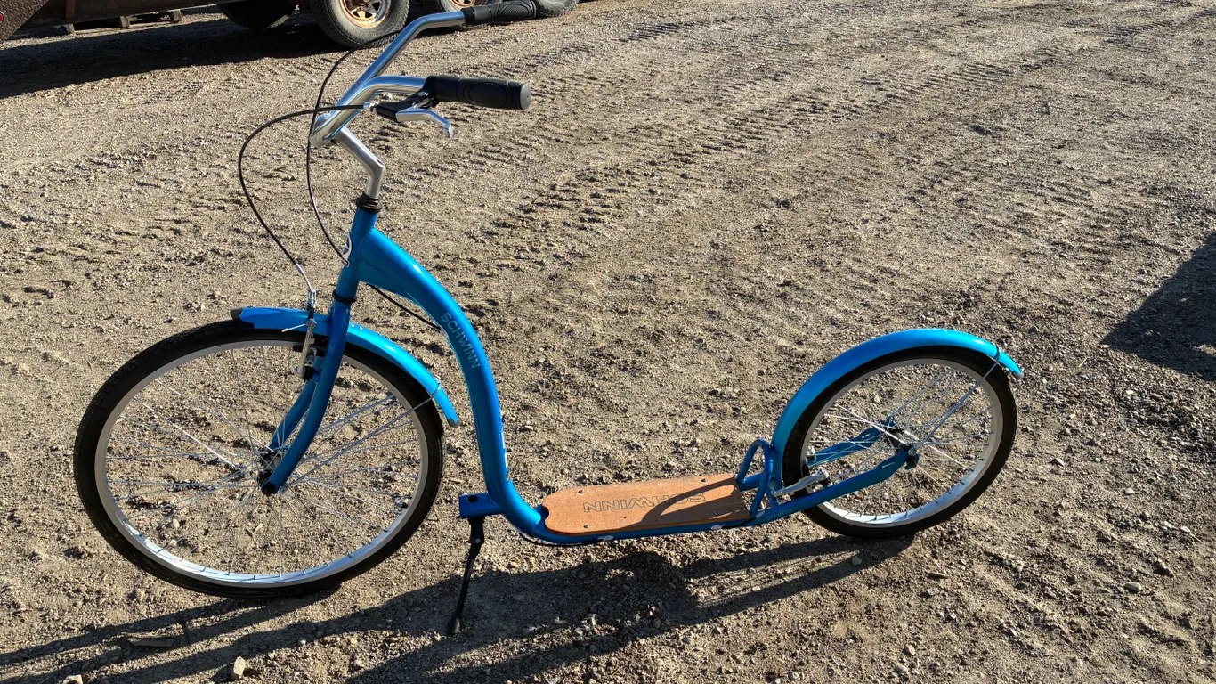 Blue Schwinn Kick Scooter