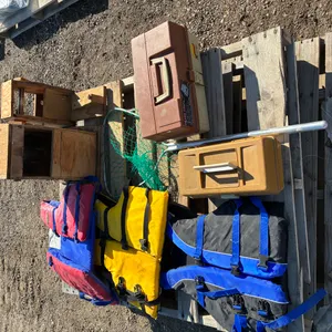Lifejackets, Tacklebox and Fishing Gear