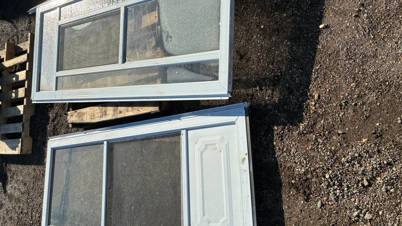 (2) Screen Doors 36" x 82" and 32" x 79.5"
