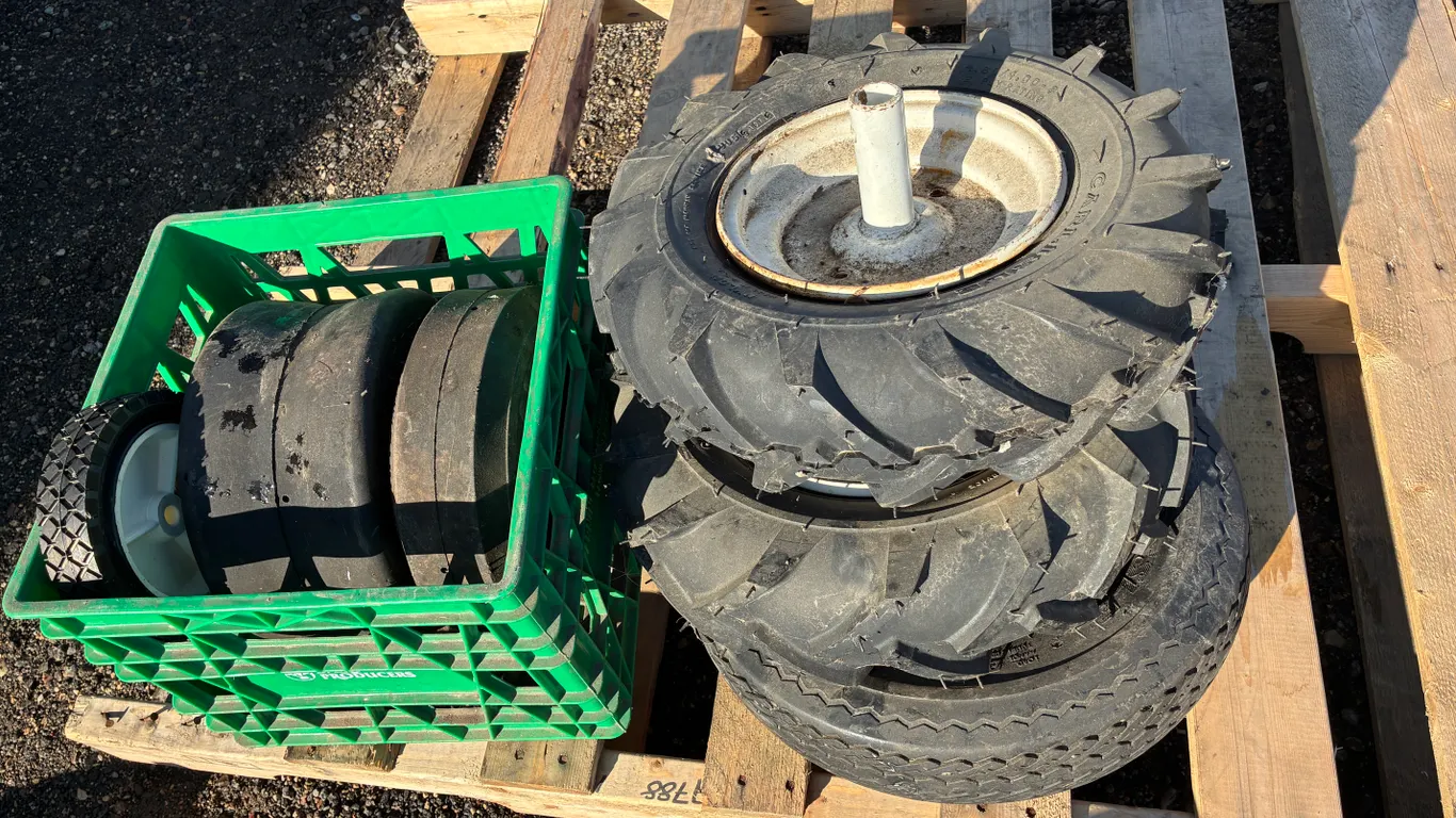 Assorted Tires and Wheels