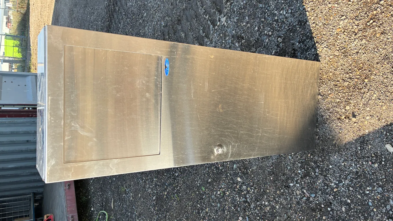 Stainless Frost Garbage Can