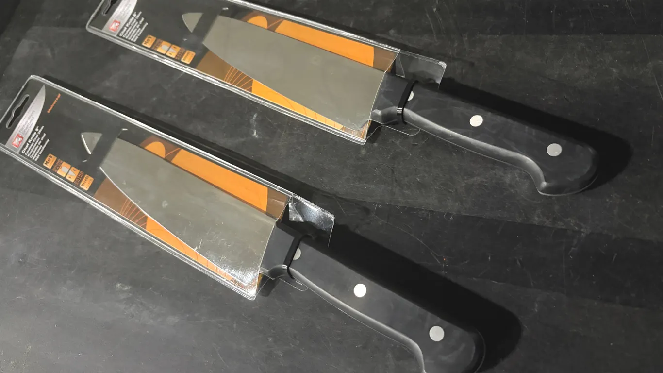 RICHARDSON SHEFFIELD UNIVERSAL 8" CHEF KNIFE - LOT OF 2 - NEW