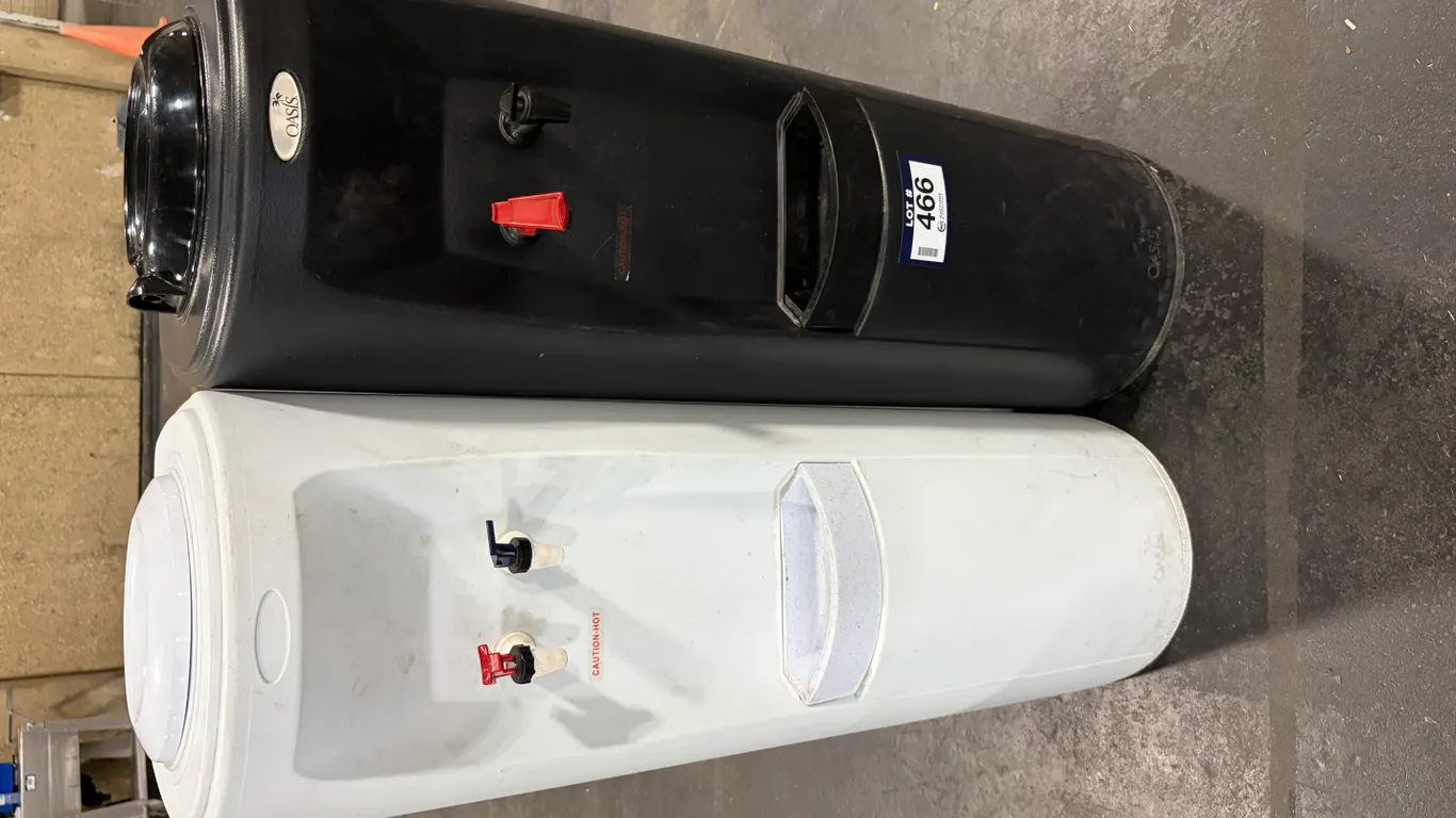 (2) OASIS HOT & COLD BOTTLED WATER DISPENSERS