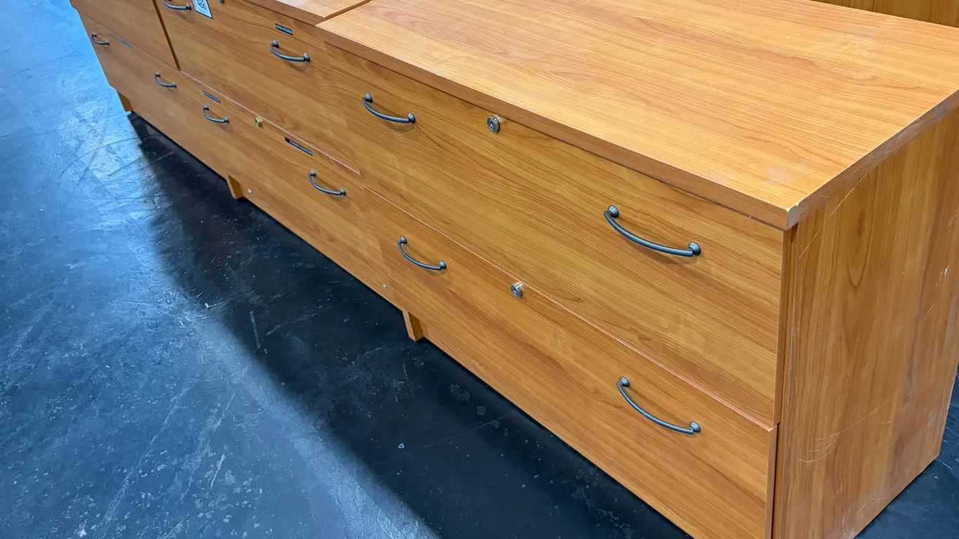 LOT OF (3) 2-DRAWER OFFICE STORAGE CABINETS
