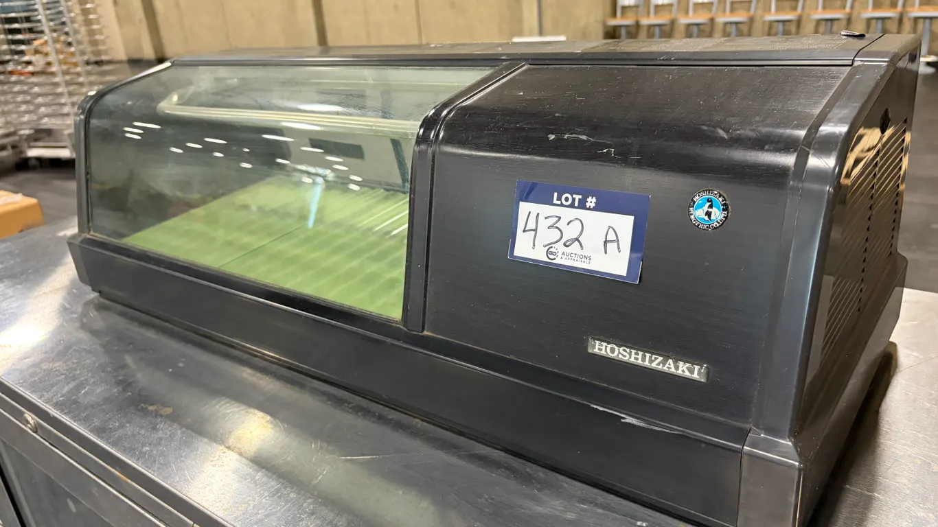 HOSHIZAKI HNC-90AA-R REFRIGERATED COUNTERTOP SUSHI DISPLAY SHOWCASE