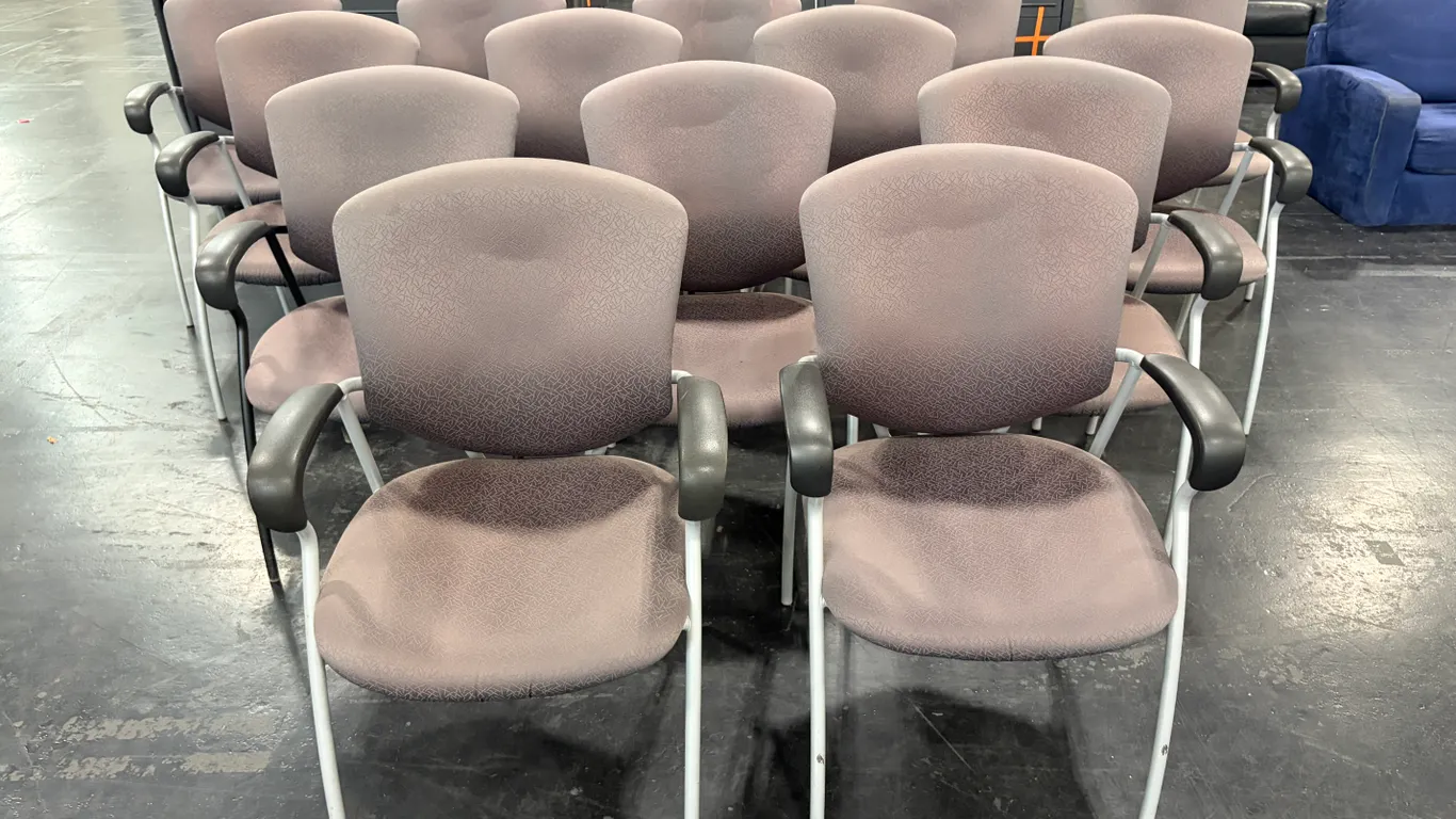 (14) WAITING ROOM CHAIRS