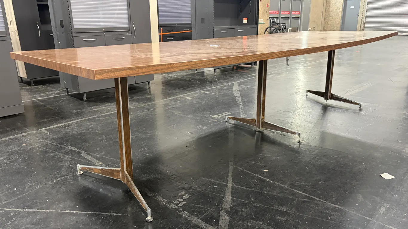 128" X 48" BOARDROOM TABLE