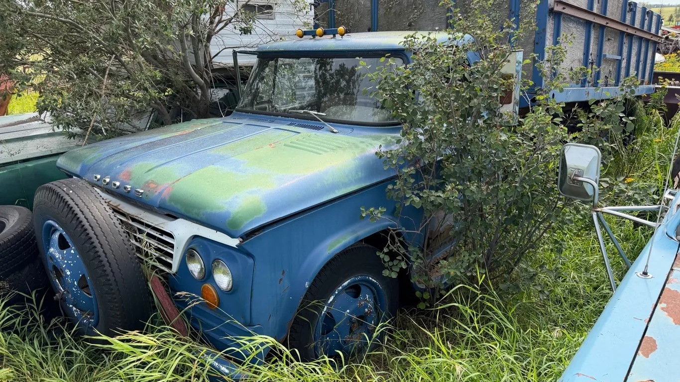 Dodge Grain Truck w/ Wood Box & Hoist **THIS LISTING FOR ADVERTISING PURPOSES ONLY - NO WEBCAST BIDDING AVAILABLE - SOLD LIVE ON-SITE ONLY**