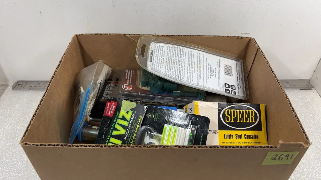 1 - Box of Firearms Parts, approx. 8 Units *Unreserved*