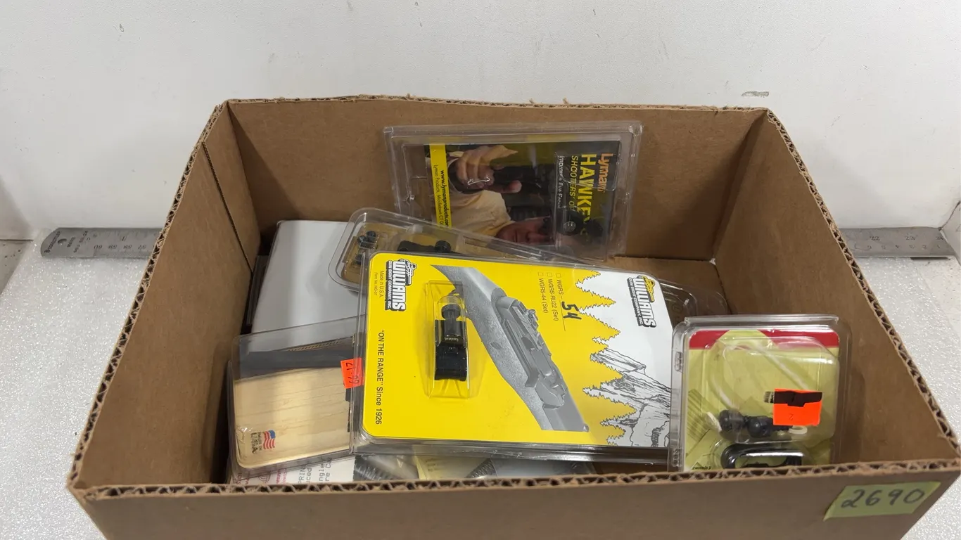 1 - Box of Firearms Parts, approx. 6 Units *Unreserved*