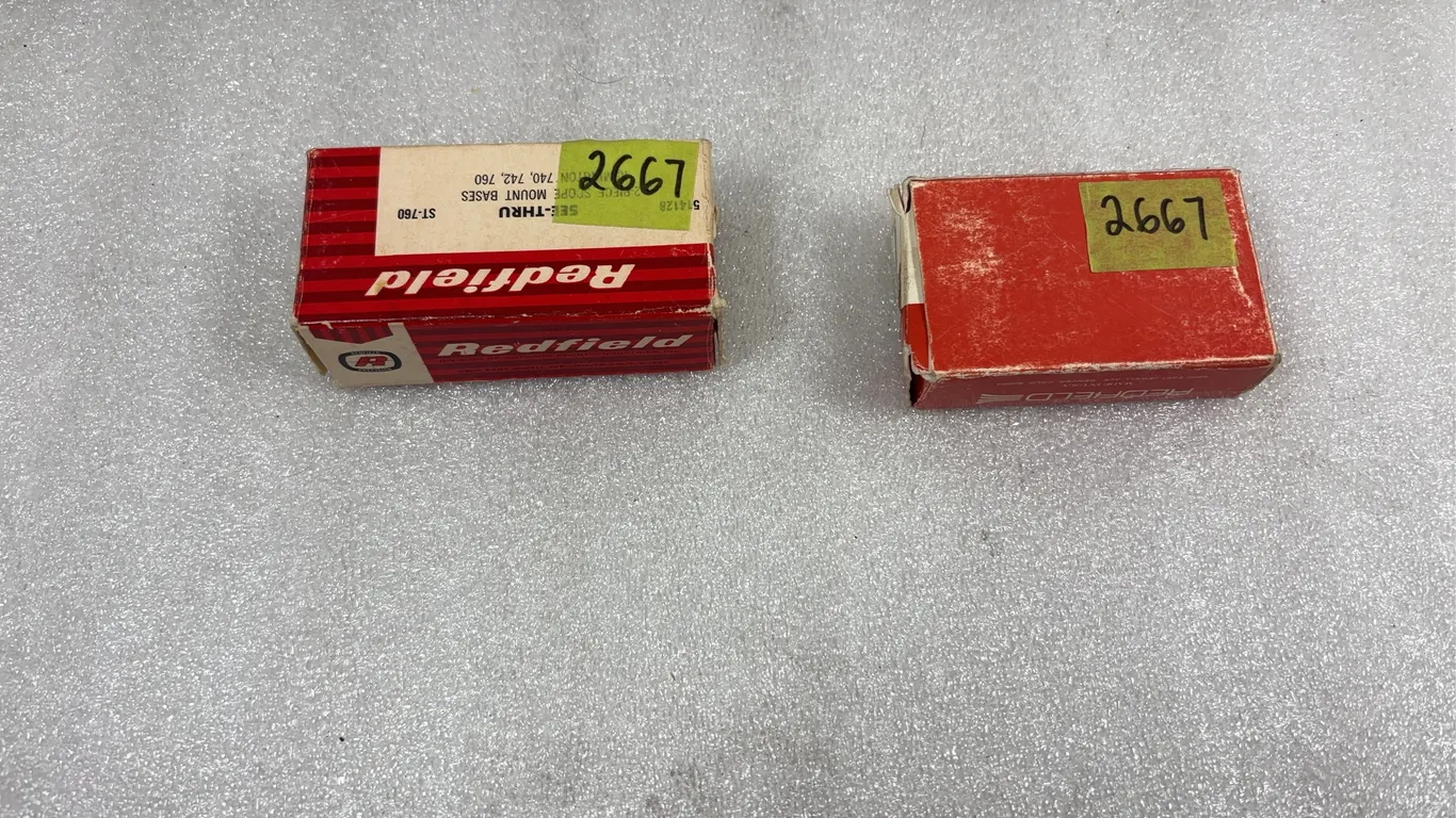 Redfield Scope Rings & Redfield See Thru Scope Rings *Unreserved*