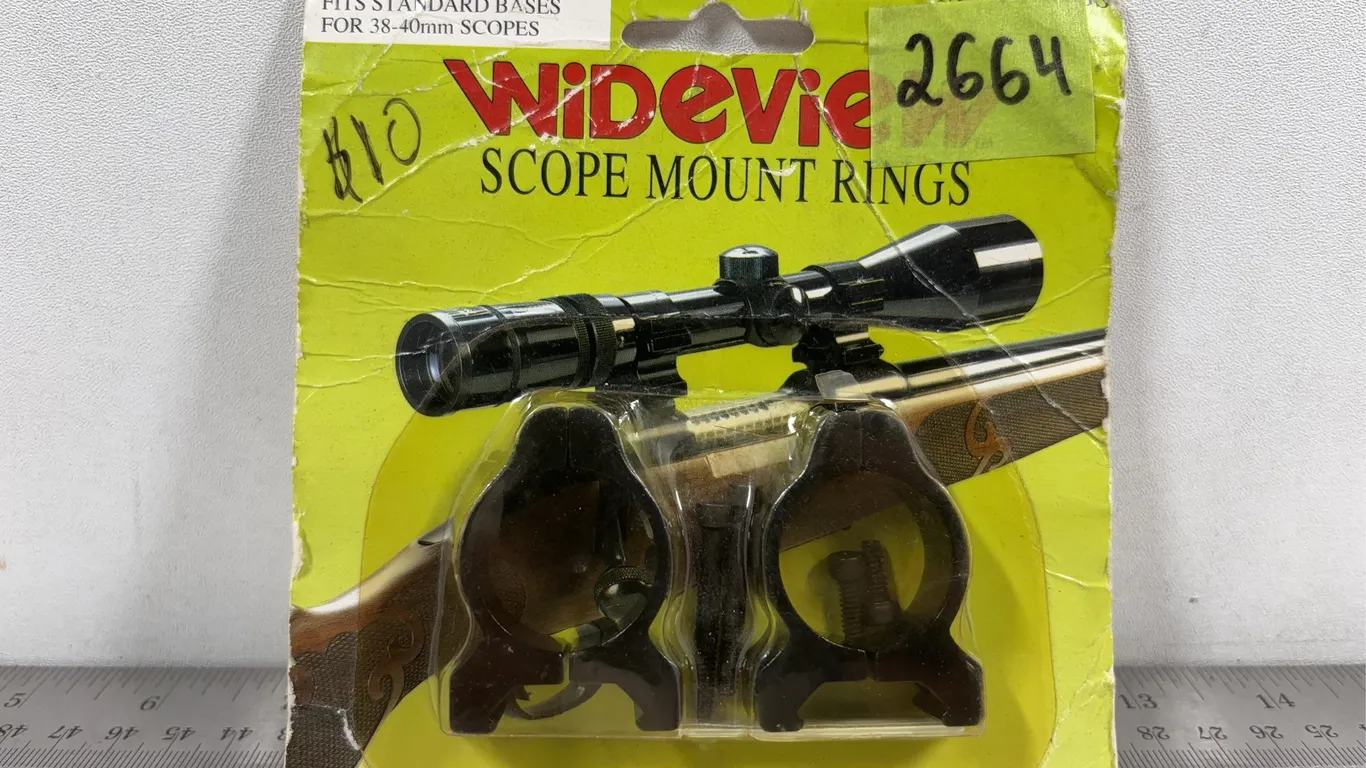 Wideview Scope Rings *Unreserved*