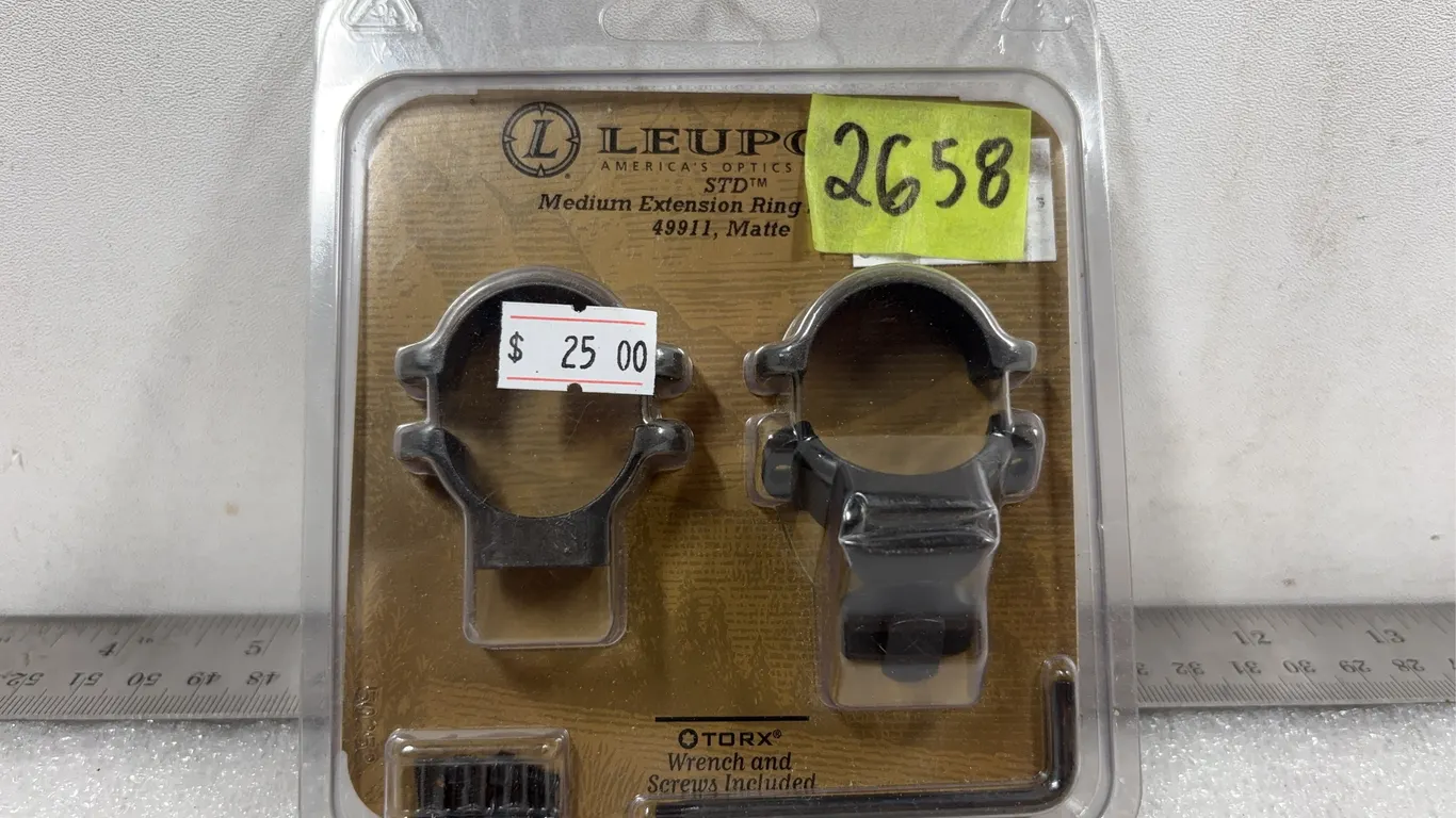 Leupold STD Medium Extension Scope Rings *Unreserved*