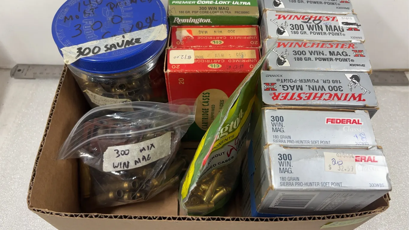 1 - Box Spent Brass, approx. 100 Shells/Casings *Unreserved*