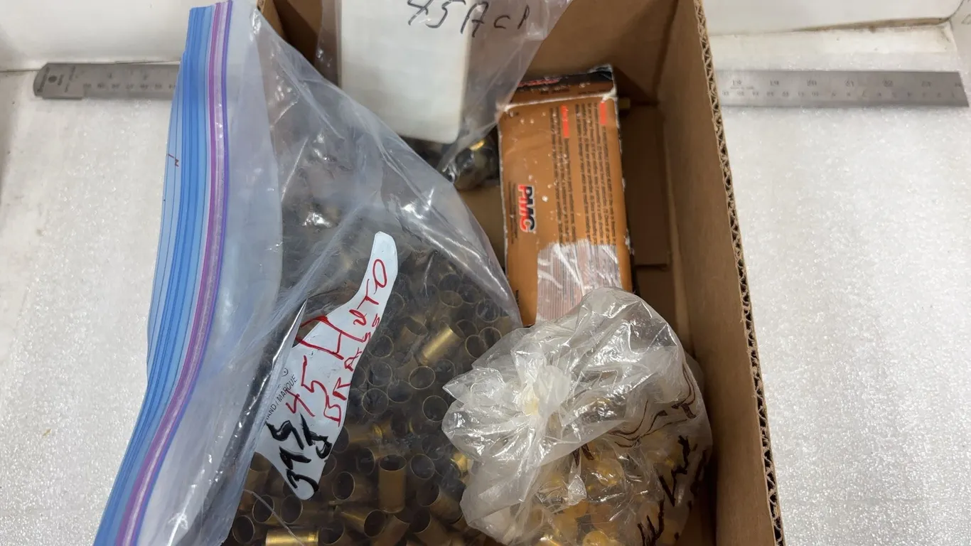 1 - Box Spent Brass, approx. 500 Shells/Casings *Unreserved*