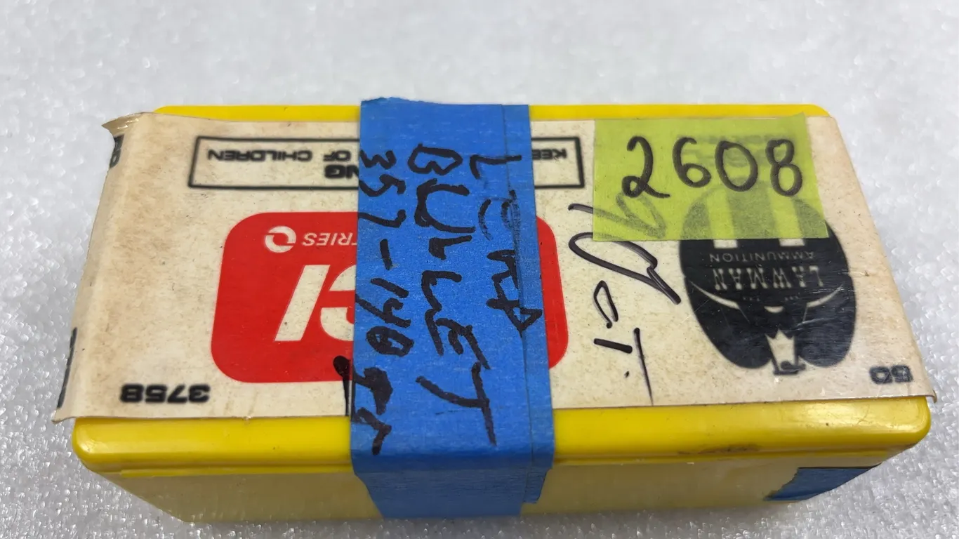 1 - Box CCI Lawman reloading projectiles, approx. 90 rds *Unreserved*
