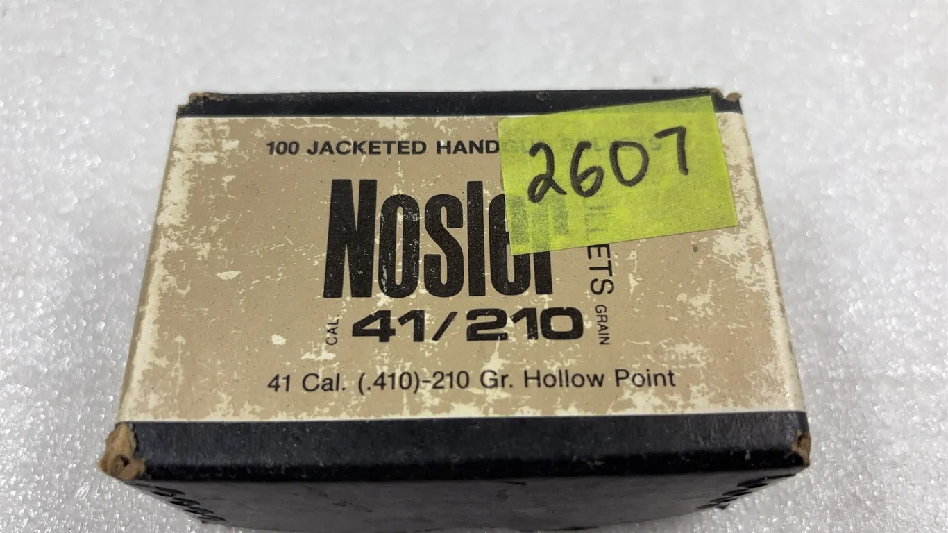 1 - Box Noler HP reloading projectiles, approx. 100 rds *Unreserved*
