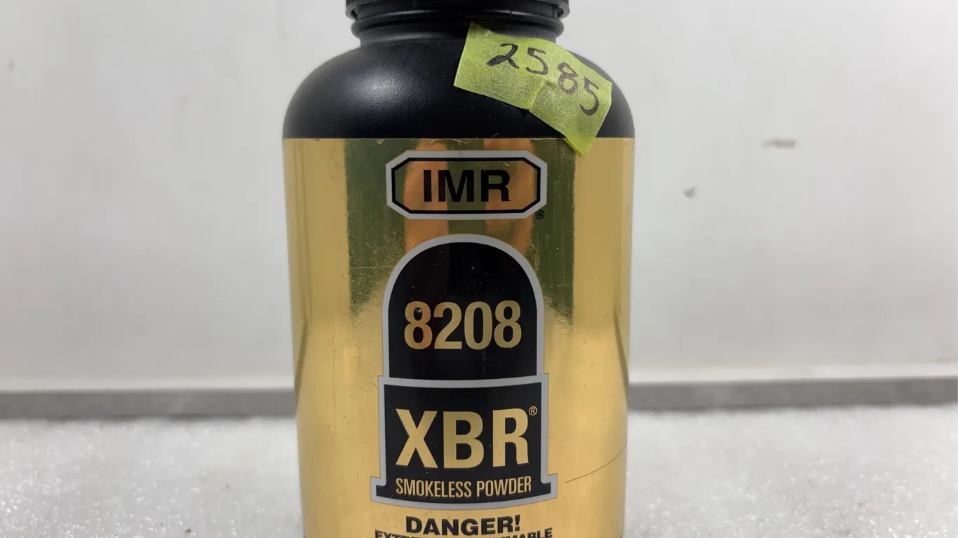1 - Bottle IMR XBR Smokeless Powder Approx. 454 grams ( 1 LB ) *Unreserved*