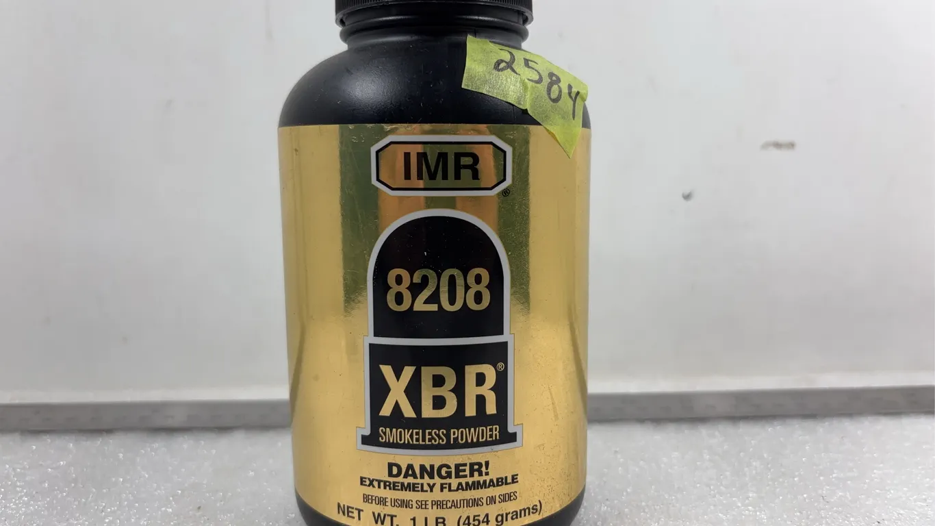 1 - Bottle IMR XBR Smokeless Powder Approx. 454 grams ( 1 LB ) *Unreserved*