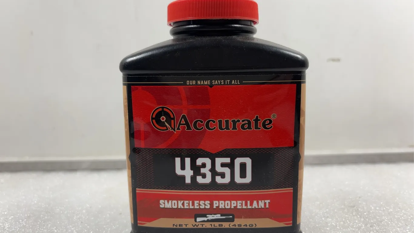 Accurate 4350 Smokeless Propellant Approx. 454 grams ( 1 LB ) *Unreserved*