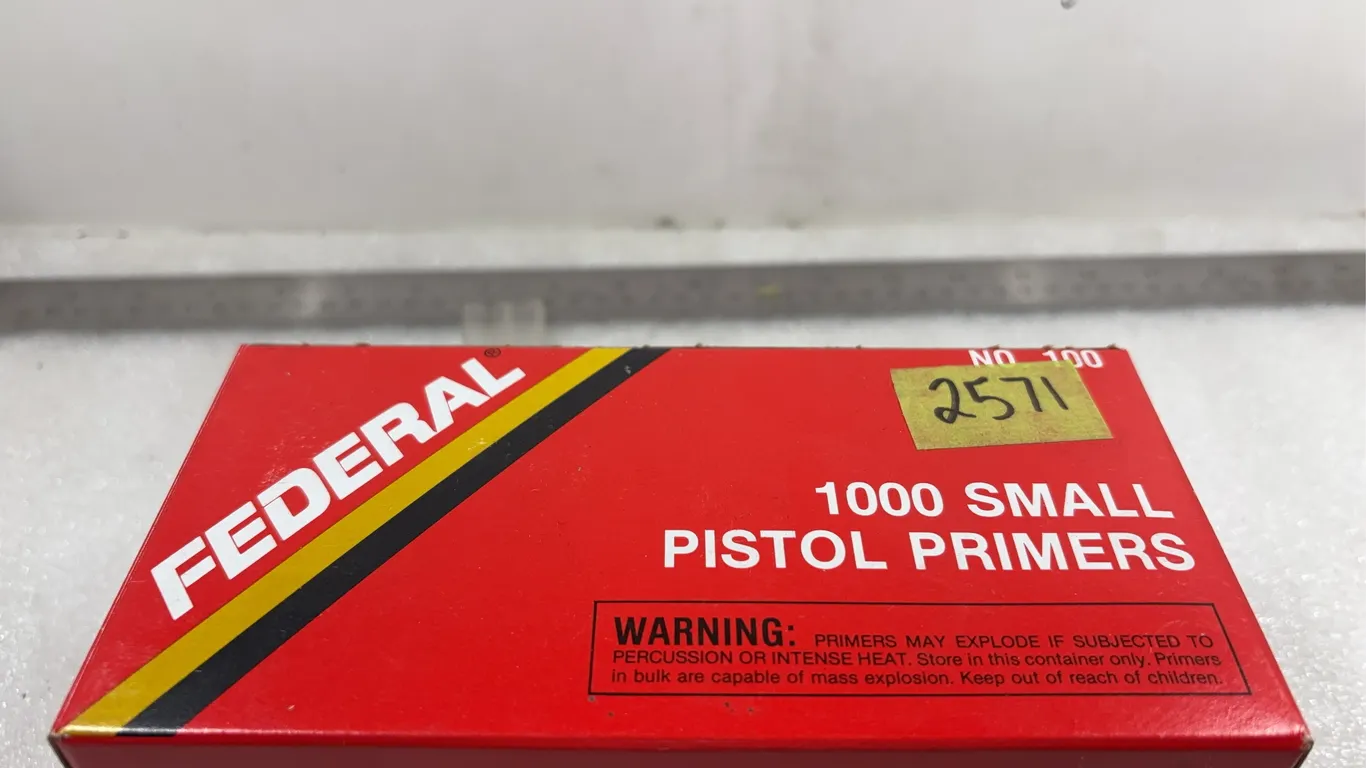 1 - Box Federal Pistol Primers *Unreserved*