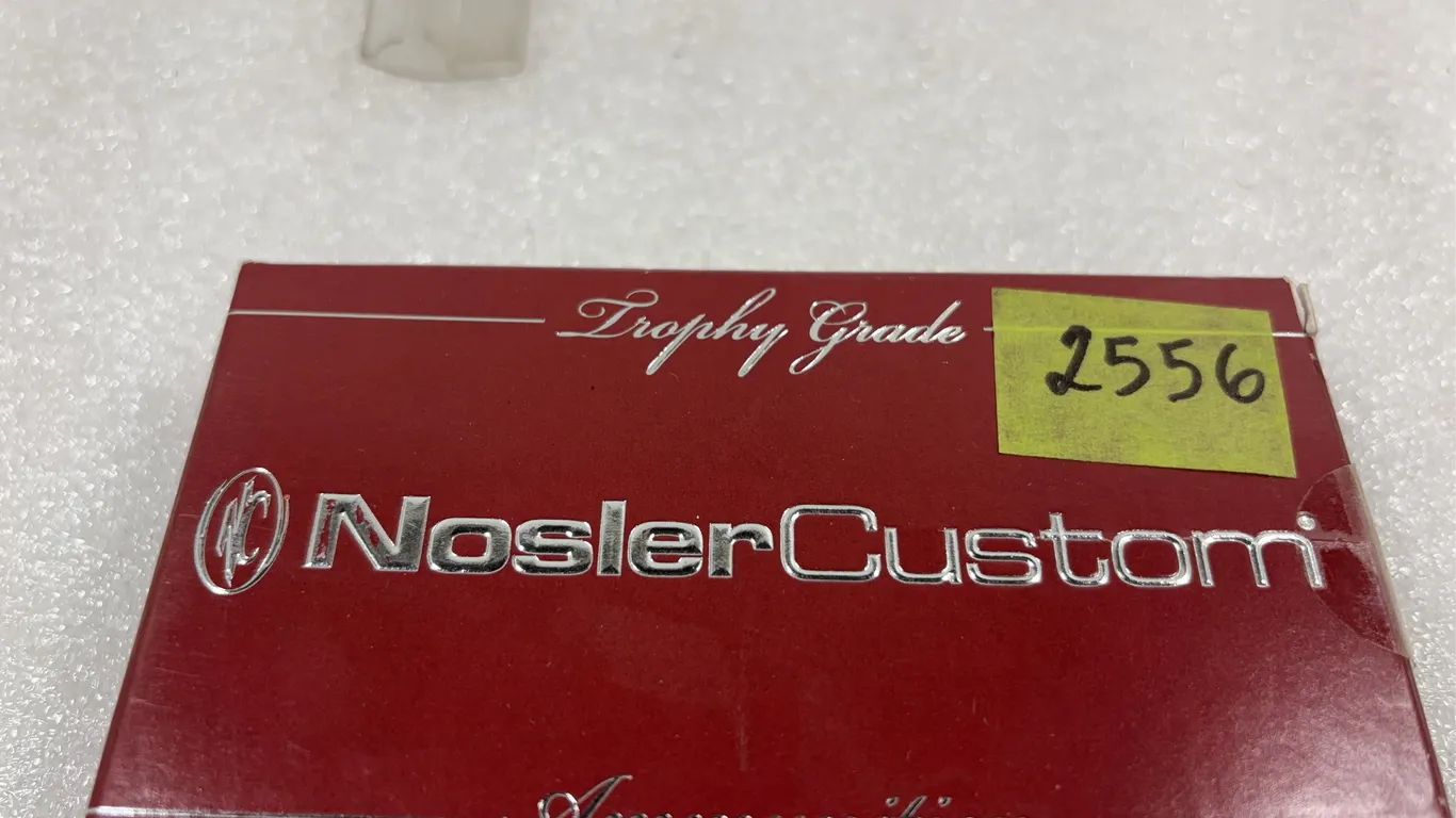 Box of Nosler Custom .308 Win Ammunition, approx 20 rds, *Unreserved*
