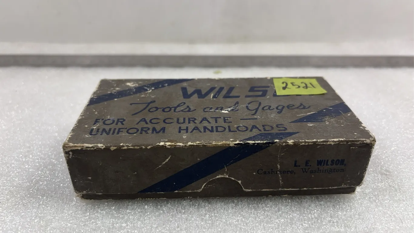 Wilson Tools and Gages*Unreserved*