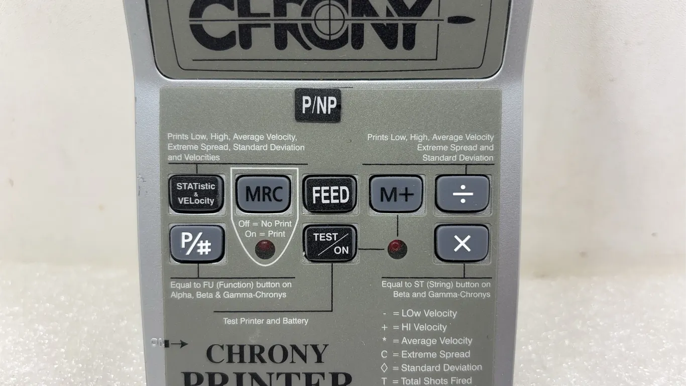 Shooting Chronographer *Unreserved*