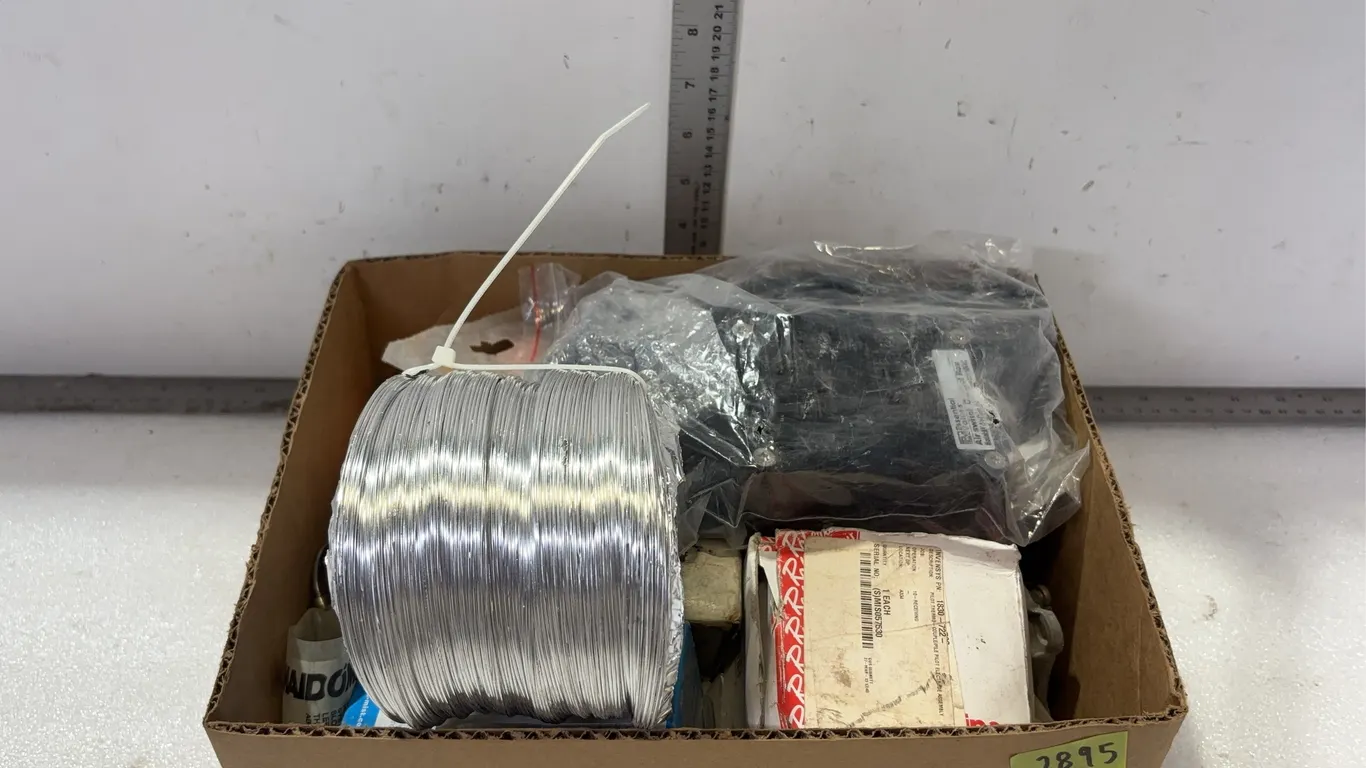 1 - Box of Electrical Misc. and Furnace Thermo Sensors, approx. 15 pce *Unreserved*