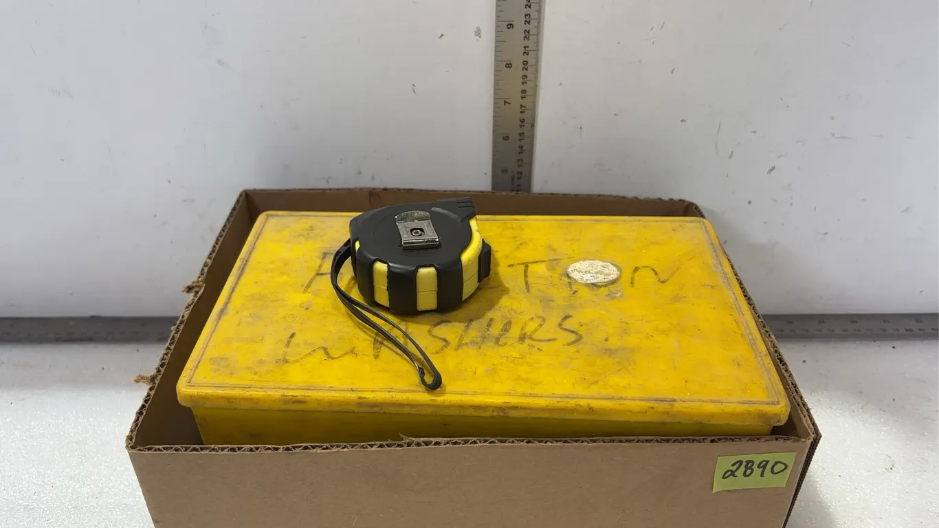 1 - Box of Assorted Washers in Containers, approx. 3 Units *Unreserved*