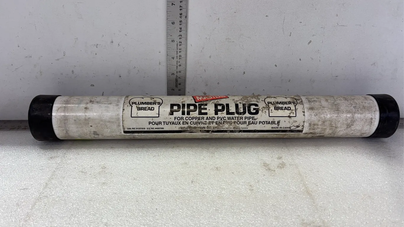 Masters Pipe Plug for Copper and PVC Pipe *Unreserved*