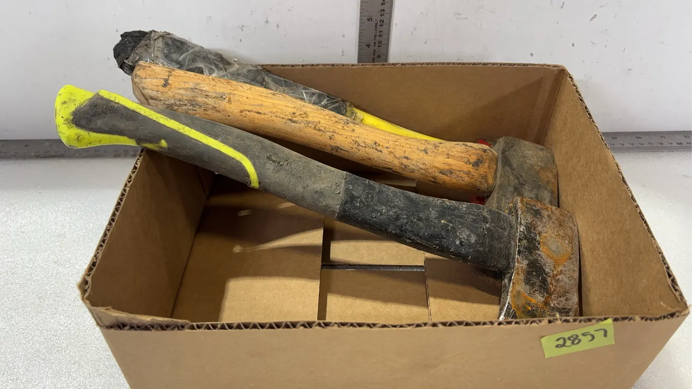 1 - Box of Assorted Axes, approx. 3 Units *Unreserved*