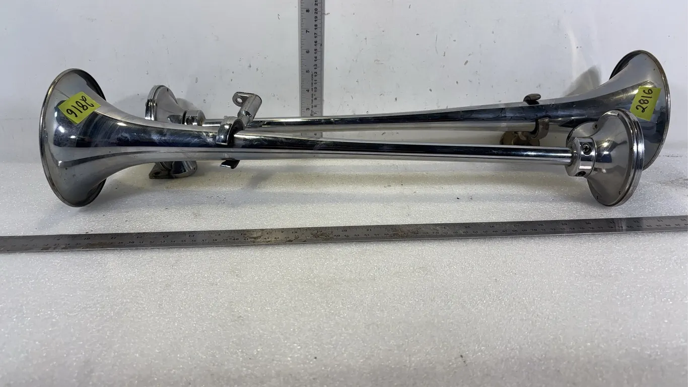 2 - Truck Horn, approx. 6'' x 24" *Unreserved*