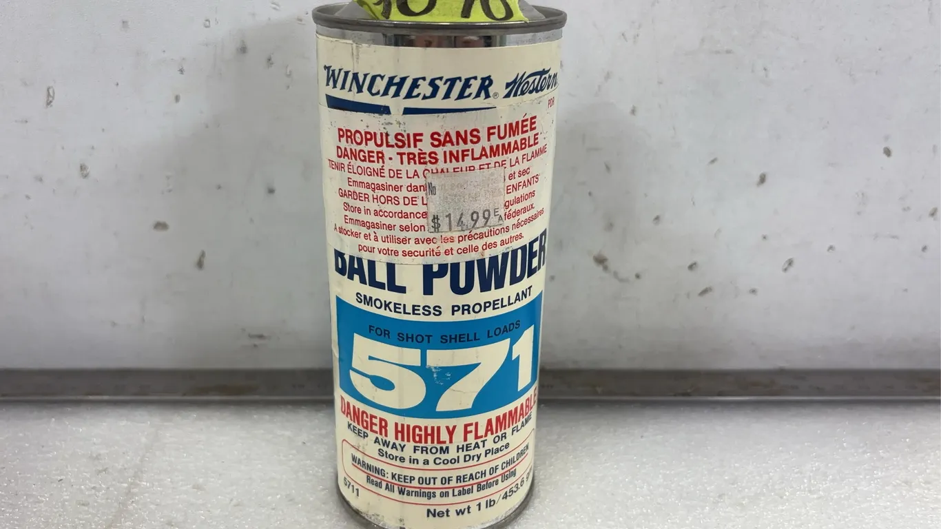 Winchester 571 Ball Powder, unopened, Approx 1 lb, *Unreserved*