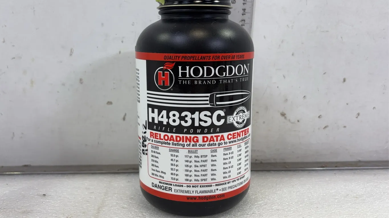 Hodgdon H4831SC Rifle Powder, unopened, Approx 1 lb, *Unreserved*
